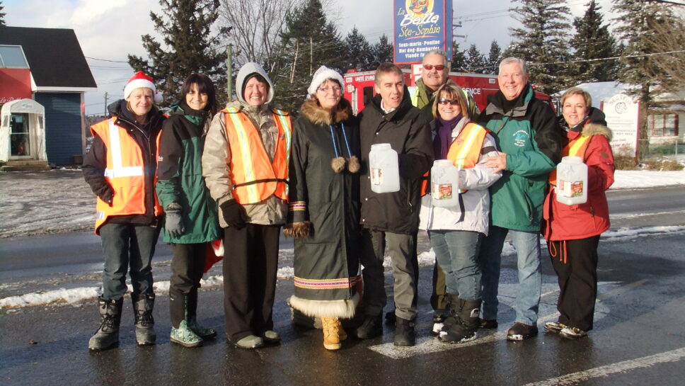 9000 pour les paniers de Noël de SainteSophie Journal Le Nord