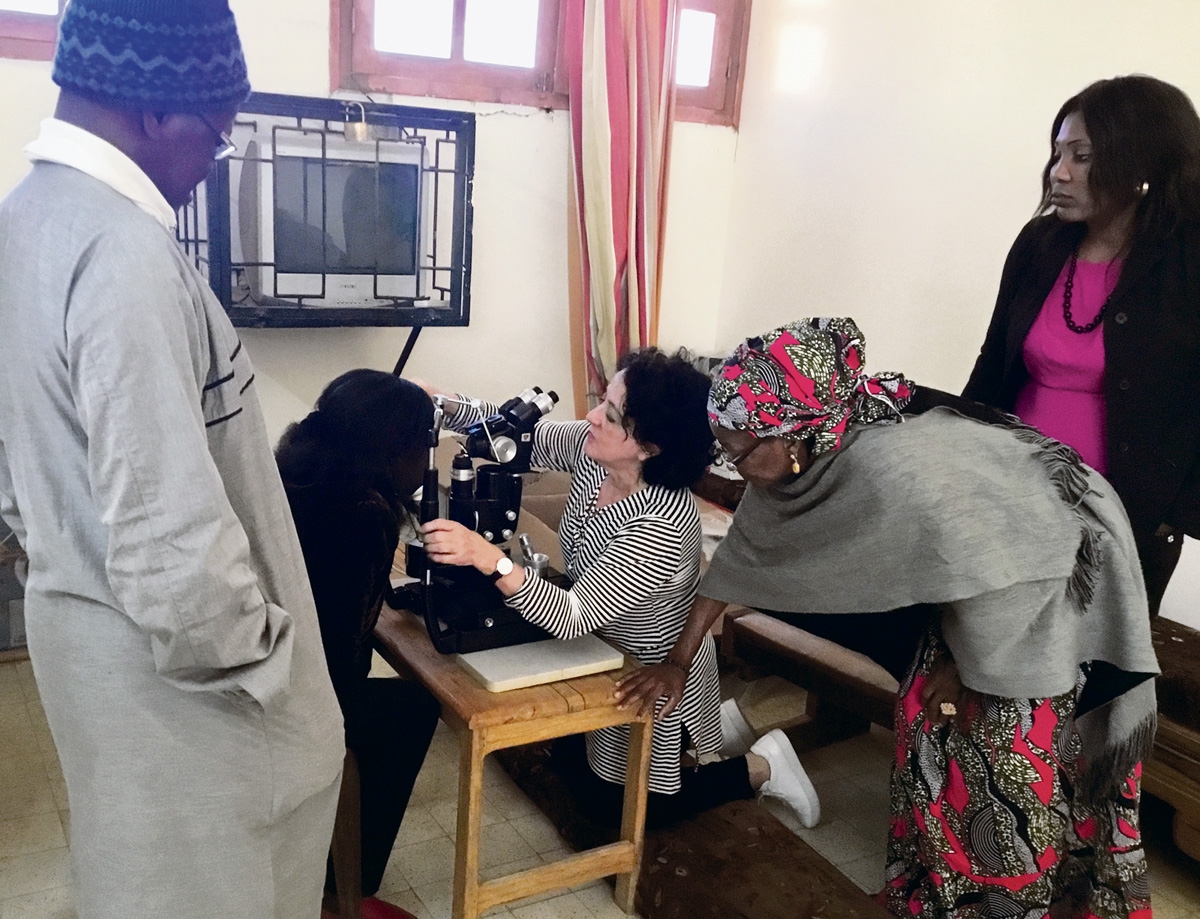 Marie-Chantal Hudon, optométriste : Une mission enrichissante au Sénégal