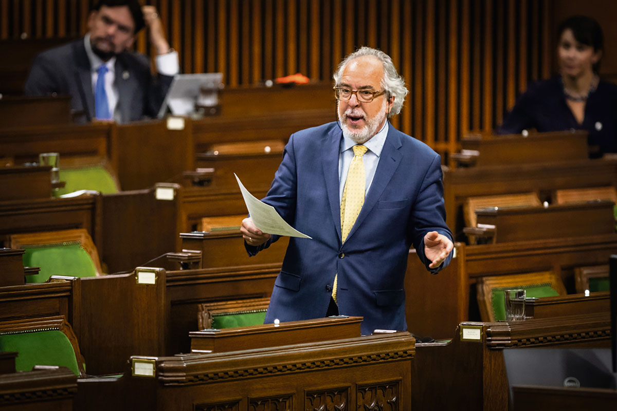 Rhéal Fortin déplore l’ingérence du gouvernement canadien