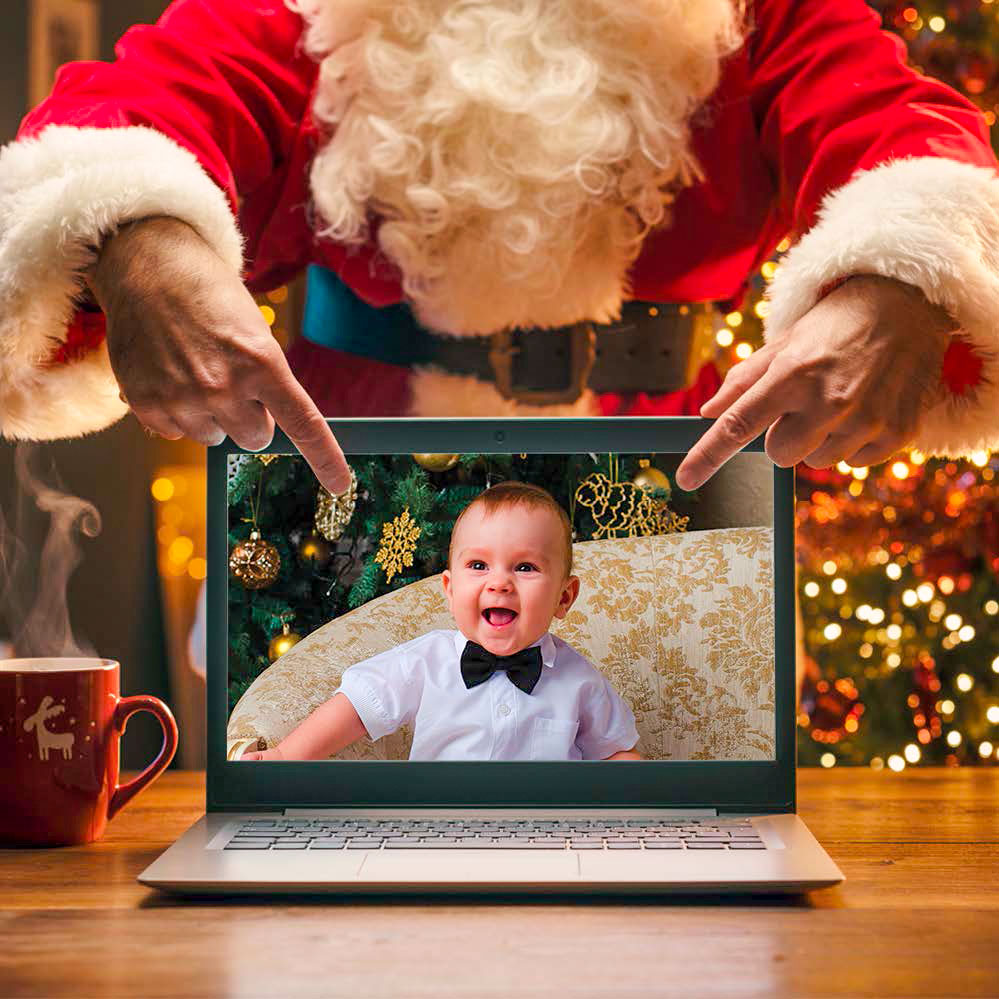 Le père Noël dans vos écrans !