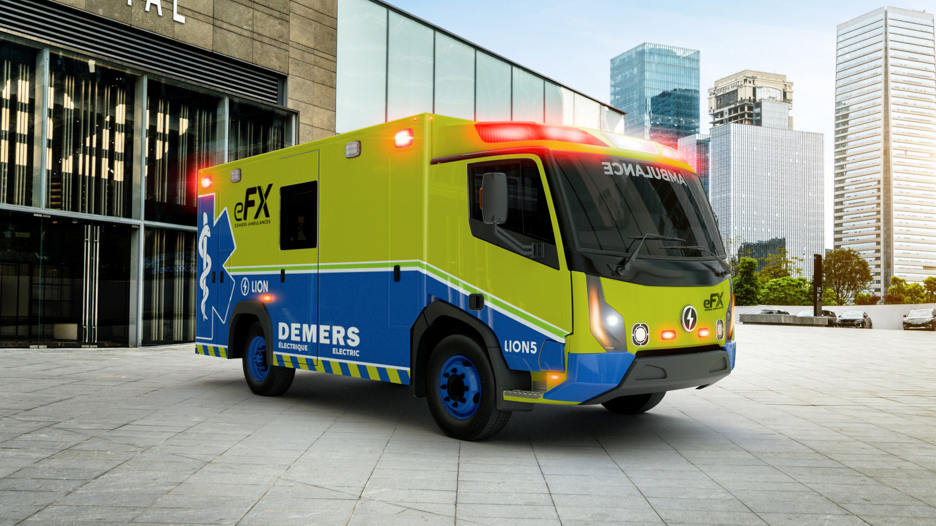 Une première ambulance électrique verra le jour en 2022
