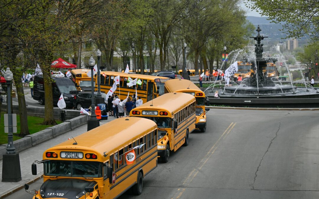 Les chauffeurs d’autobus scolaires sous pression