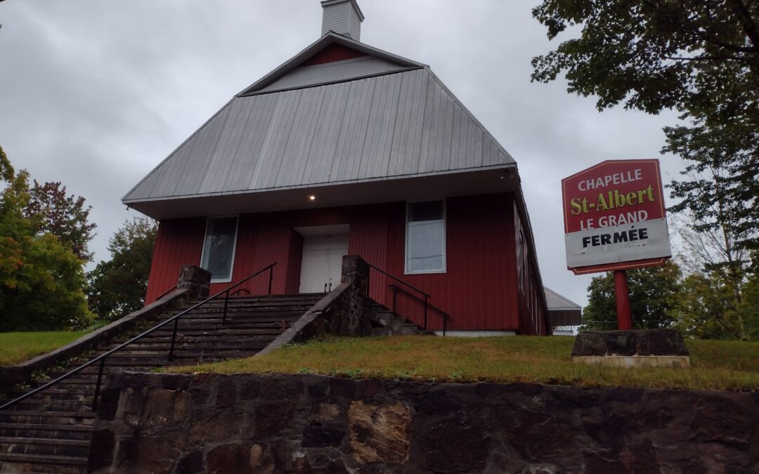 Une église mise en vente au Lac Connelly