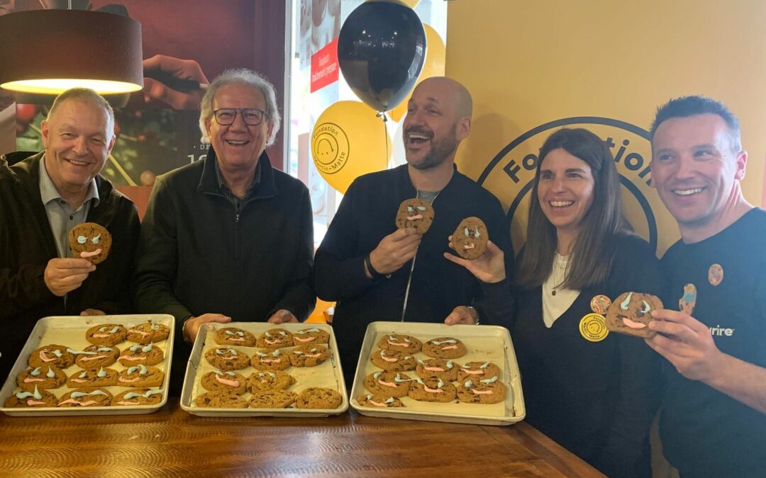 La campagne du Biscuit sourire dans les Laurentides au profit de la Fondation Martin-Matte