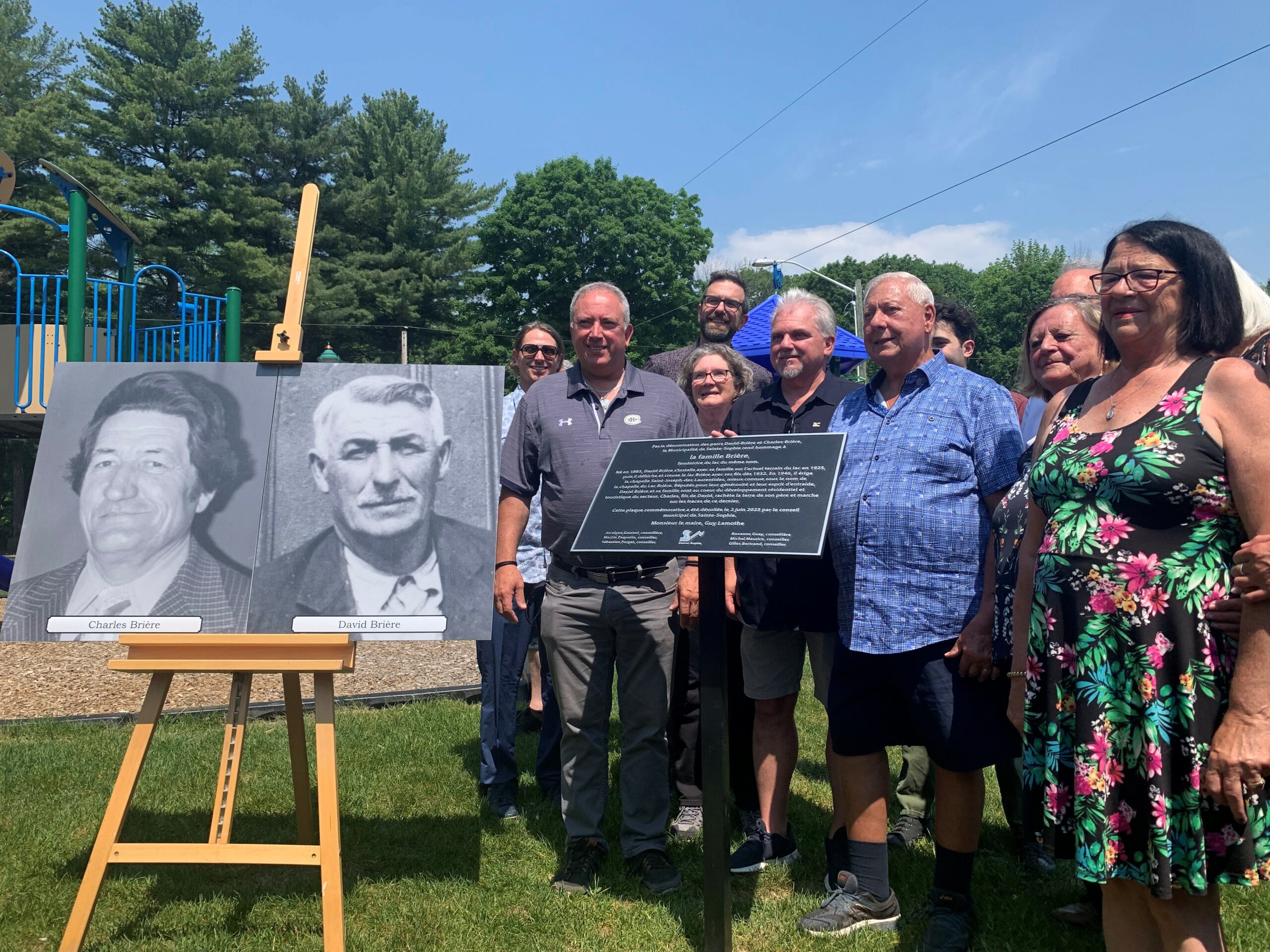 SainteSophie honore la famille Brière Journal Le Nord