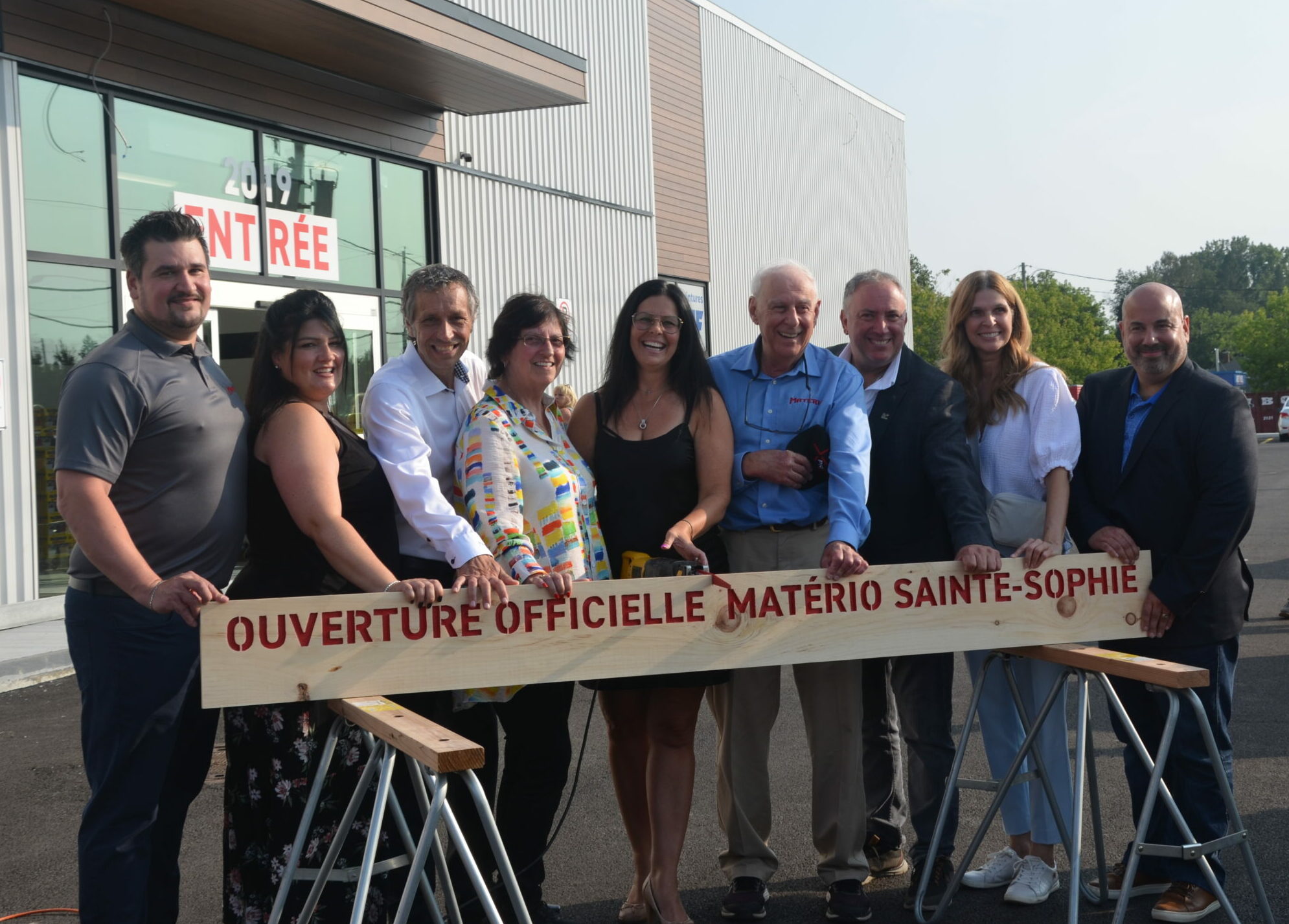 SainteSophie Ouverture officielle pour Matério Journal Le Nord