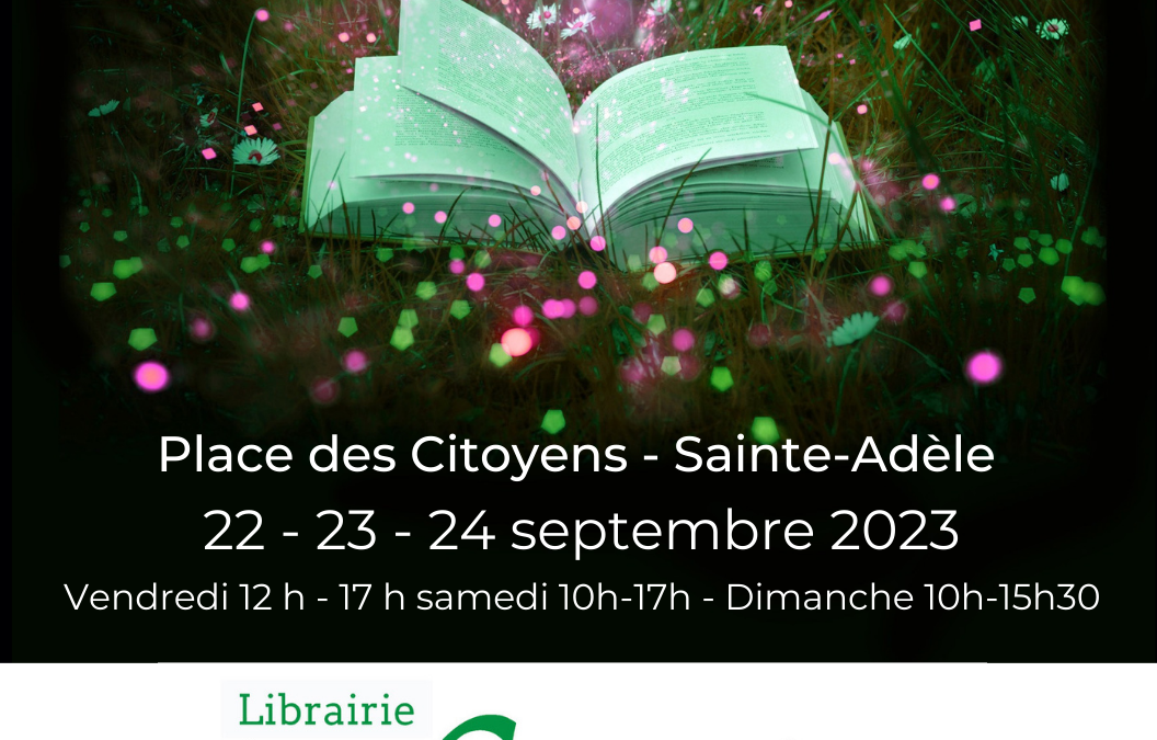Foire des bouquinistes: Sainte-Adèle