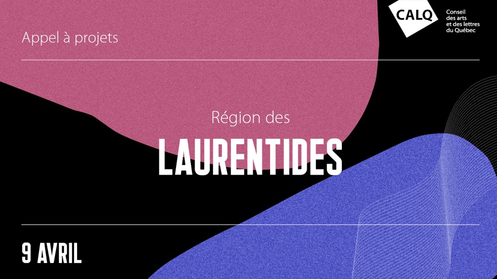 Conseil des arts et des lettres Appel à projets pour les artistes des