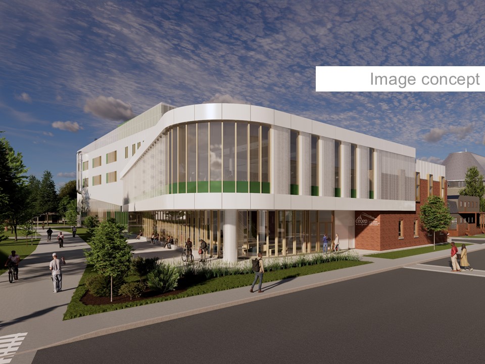 Une seconde vie aux matériaux du chantier du pavillon F